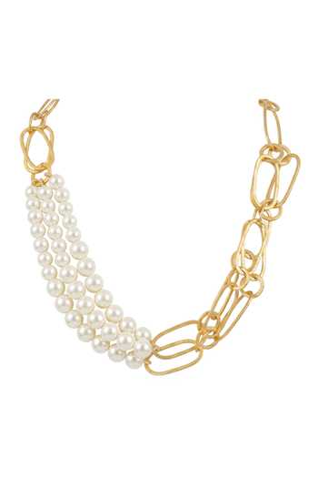 Joules by Radhika Yavina Pearl Necklace 