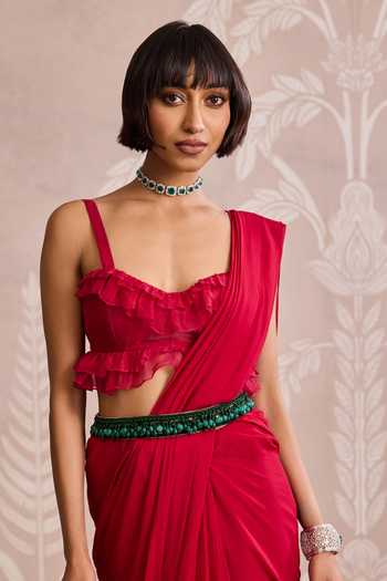 Ridhi Mehra Embroidered Jewelled Net Belt 
