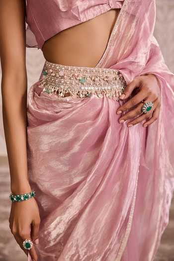 Ridhi Mehra Embroidered Tissue Belt 