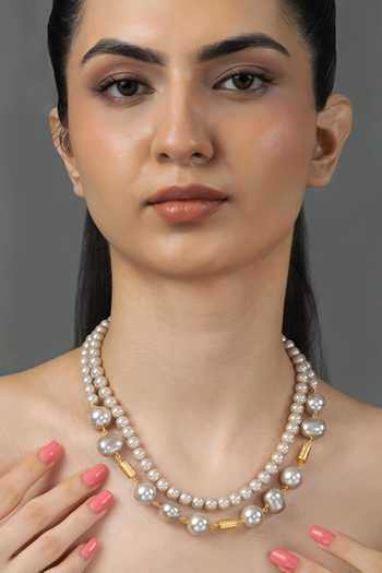 Joules by Radhika Revaya Pearl Necklace 