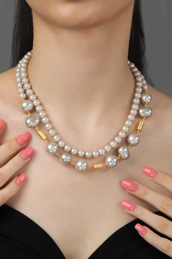 Joules by Radhika Revaya Pearl Necklace 