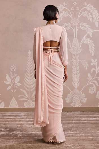 Ridhi Mehra Placement Embroidered Saree With Blouse 
