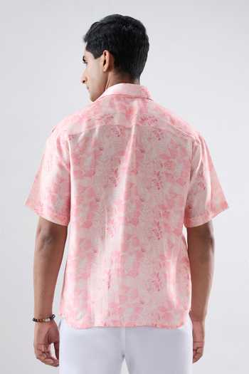Raw & Rustic By Niti Bothra Leaf Eco Print Shirt 