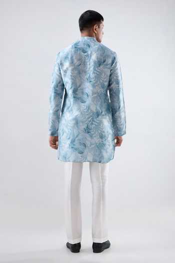 Raw & Rustic By Niti Bothra Leaf Eco Print Kurta 