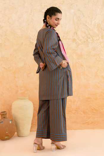 Myaara Linear Print Kurta & Pant Set