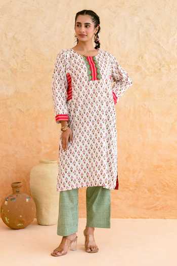 Myaara Butti Print Kurta & Pant Set 