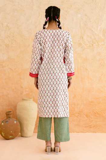 Myaara Butti Print Kurta & Pant Set 