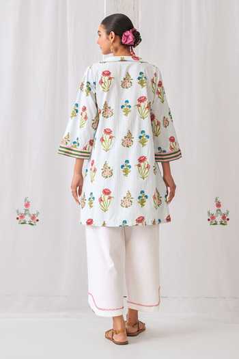 Myaara Butti Print Cotton Kurta & Pant Set 