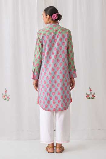 Myaara Paisley Print Kurta & Pant Set 