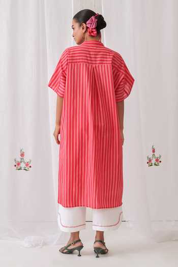 Myaara Printed Kaftan With Pant 