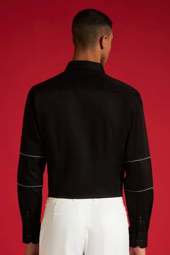Philocaly Slate Cotton Shirt 