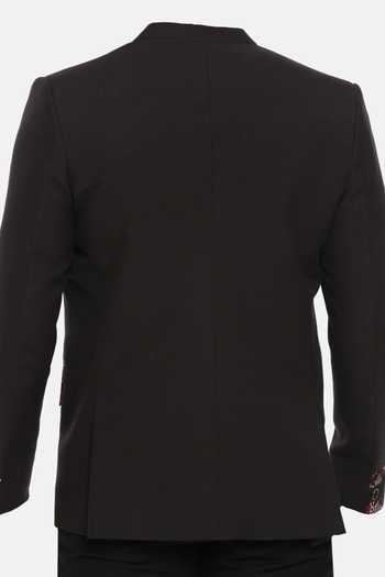 Mayank Modi - Men Cotton One-Buttoned Blazer For Kids