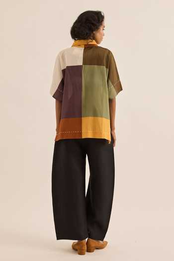 Kharakapas Navara Color Blocked Shirt 