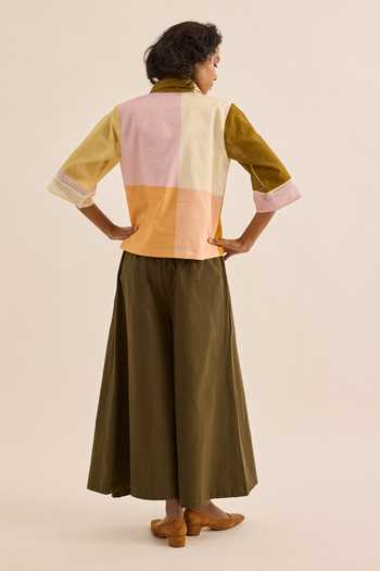 Kharakapas Monira Color Blocked Shirt 