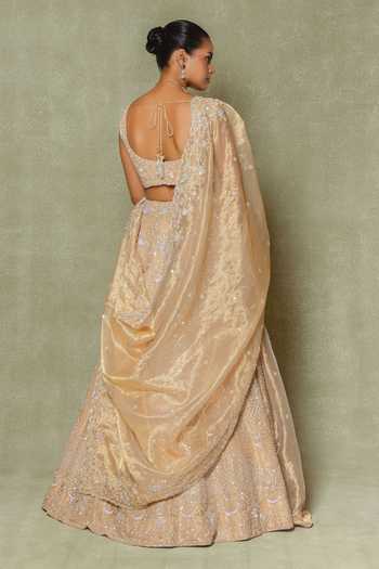 Vedant G Sequins Work Bridal Lehenga Set 