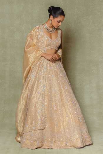 Vedant G Sequins Work Bridal Lehenga Set 