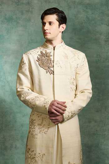 Varun Bahl Regal Embroidered Sherwani Set 