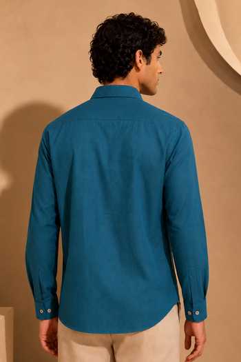 Mayank Modi - Men Atlantic Sea Salt Shirt 