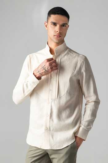 Amit Arora Full Sleeve Linen Shirt 