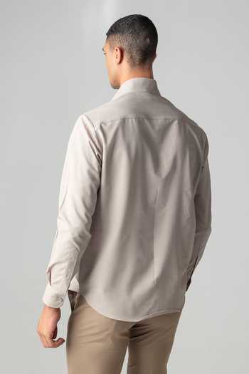 Amit Arora Front Frill Pattern Shirt 