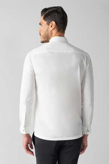 Amit Arora Asymmetrical Overlay Shirt  