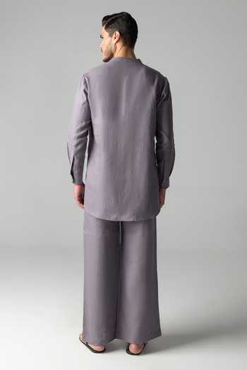 Amit Arora Linen Kurta & Palazzo Set 