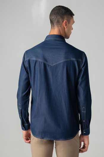 Amit Arora Rayon Denim Shirt 