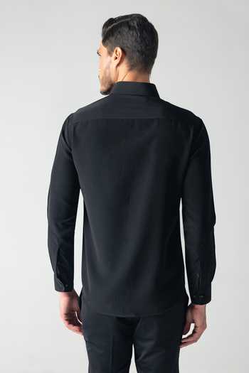 Amit Arora Hand Embroidered Spider Web Motif Shirt 