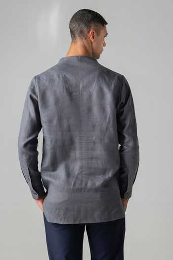 Amit Arora Linen Kurta Shirt 