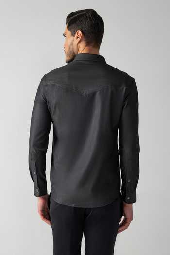 Amit Arora Rayon Denim Shirt 
