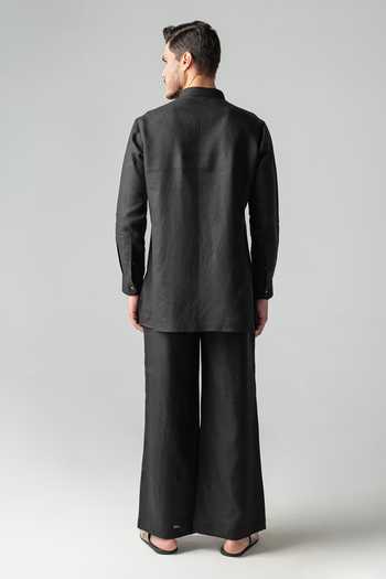 Amit Arora Linen Kurta & Palazzo Set