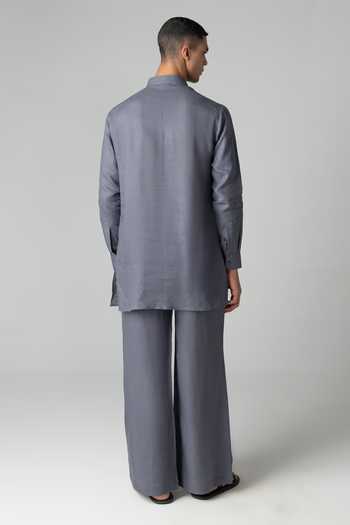 Amit Arora Linen Kurta & Palazzo Set 