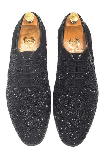 Domani Riviera Cutdana Embellished Shoes 