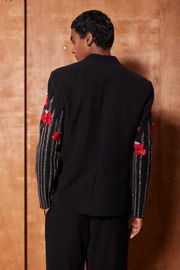 Shahin Mannan Narcissus Garden Embroidered Blazer 