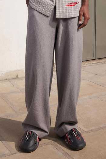 Shahin Mannan Grey Fish In The Net Shirt With Pant Online at Aza Fashions Shahin Mannan_Grey Fish In The Net Shirt With Pant _Online_at_Aza_Fashions