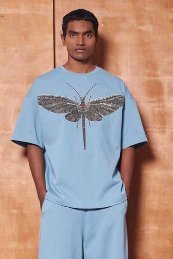 Shahin Mannan Big Dragonfly Oversized T-Shirt 