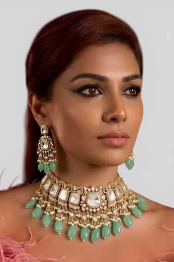 Auraa Trends Beaded Necklace Set