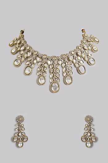 Auraa Trends Kundan Studded Choker Set 