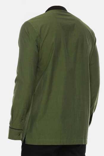 Mayank Modi - Men Malai Cotton Short Kurta For Kids
