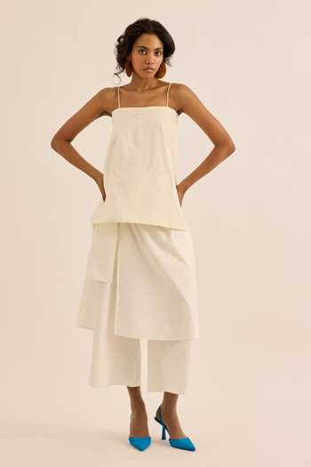 Kharakapas Casper Draped Layered Pant 