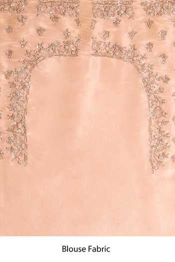 Shop_Azeera_Pink Tissue Embroidered Saree With Unstitched Blouse Piece 