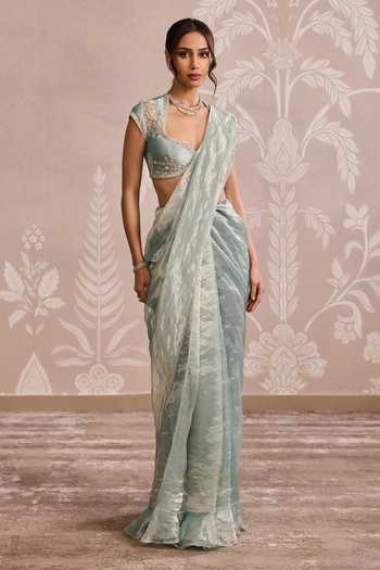 Ridhi Mehra Placement Embroidered Saree With Blouse 