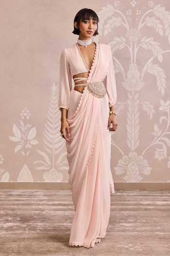 Ridhi Mehra Placement Embroidered Saree With Blouse 