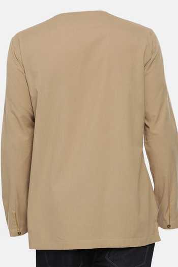 Mayank Modi - Men Pintuck Short Kurta For Kids