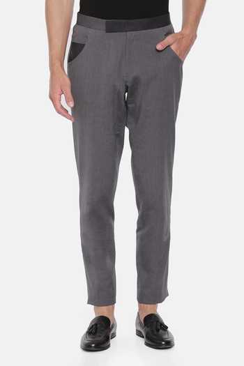 Buy Mayank Modi - Men Grey Cotton Patchwork Trousers For Kids Online at Aza Fashions Buy_Mayank Modi - Men_Grey Cotton Patchwork Trousers For Kids_Online_at_Aza_Fashions