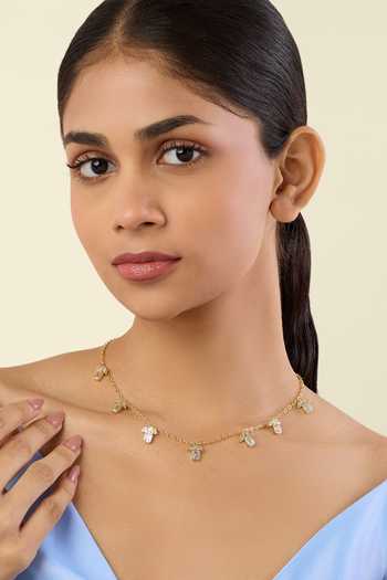 Isharya Phool Stationed Choker 