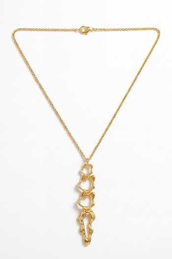 Mnsh Fluid Pendant Necklace 