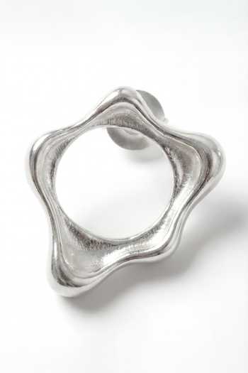 Buy Mnsh Silver Plated Fluid Stud Earrings Online at Aza Fashions Buy_Mnsh_Silver Plated Fluid Stud Earrings _Online_at_Aza_Fashions