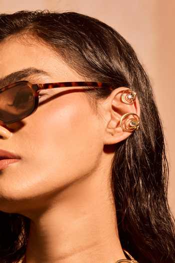 Mnsh Mirror Stones Earcuffs 