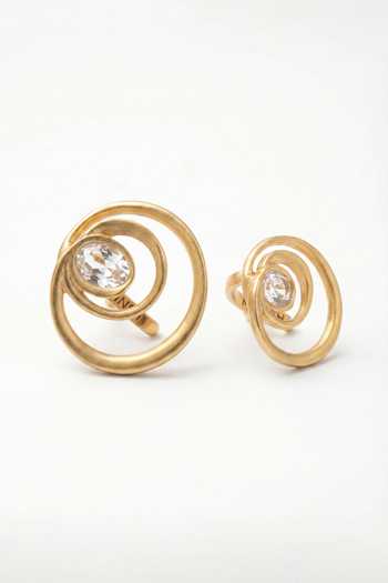 Mnsh Mirror Stones Earcuffs 